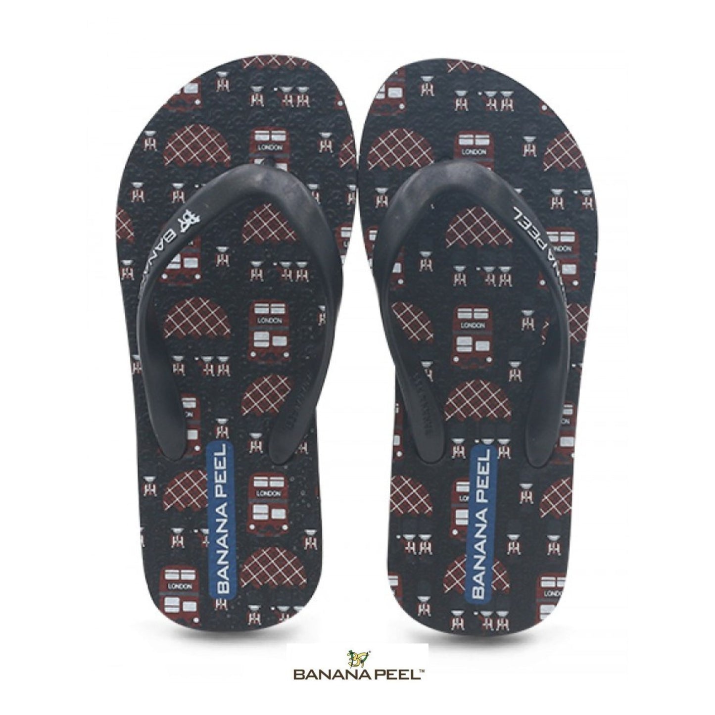 Banana Peel Boys Slippers Kids Kingly Tikes - Queens Guard
