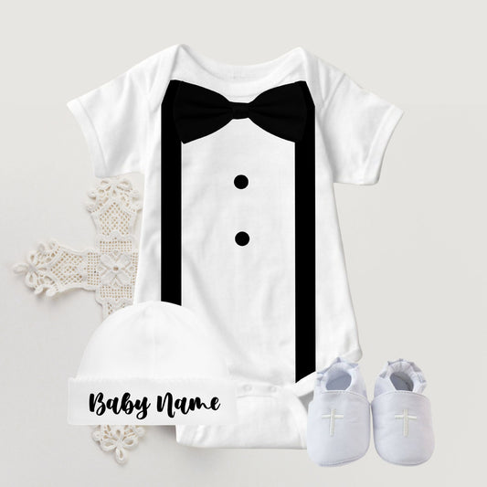 Baby Boy Christening Baptism Dedication Set