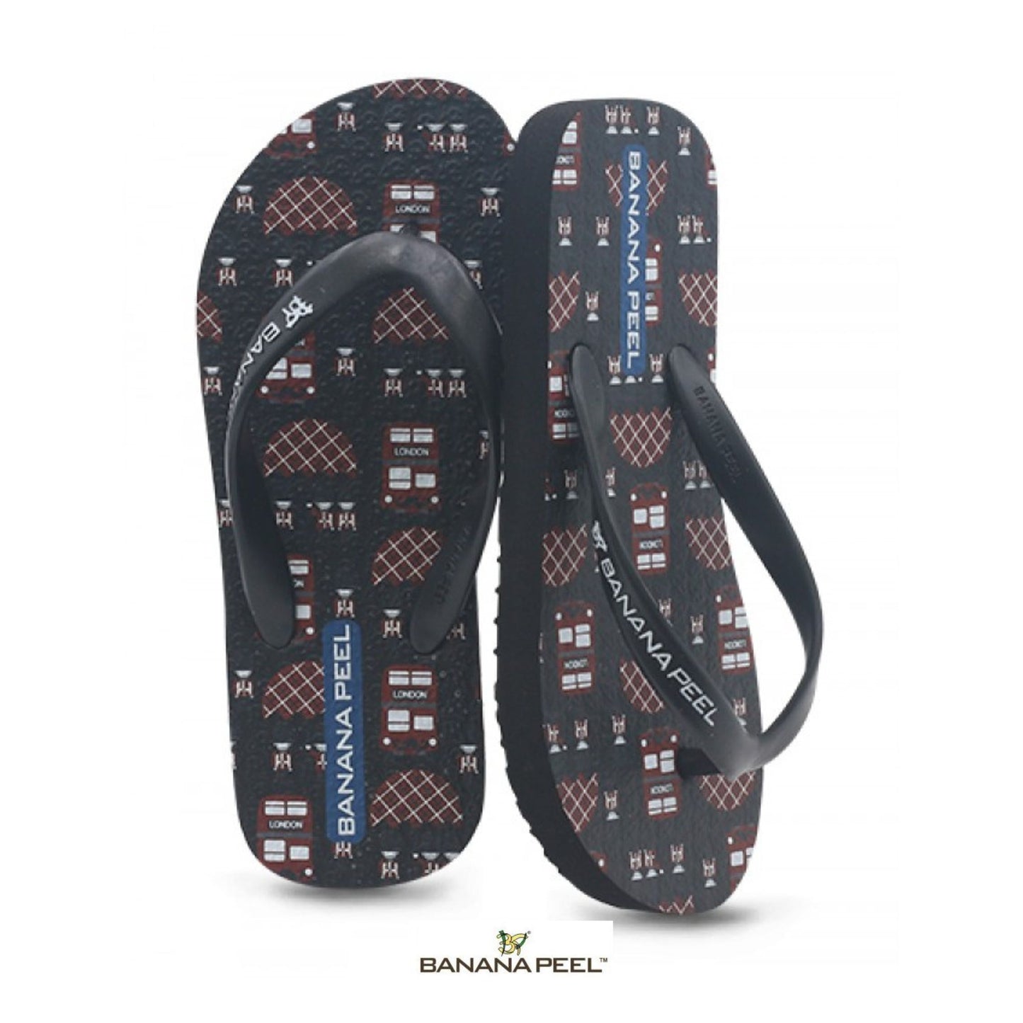 Banana Peel Boys Slippers Kids Kingly Tikes - Queens Guard