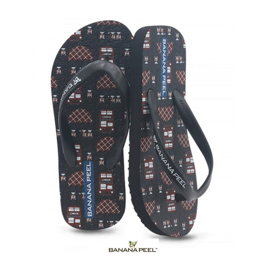 Banana Peel Boys Slippers Kids Kingly Tikes - Queens Guard