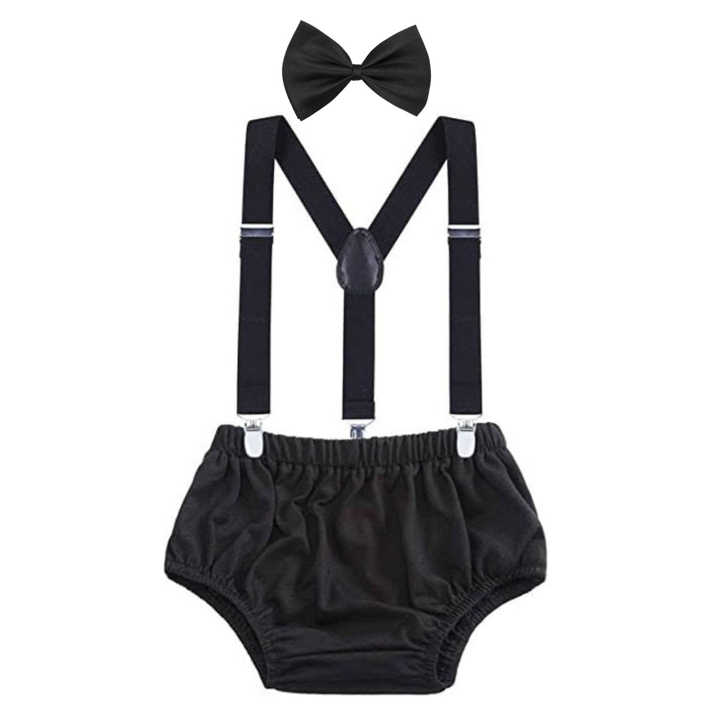 Baby Cake Smash Set - Baby Boss Black Tuxedo Style