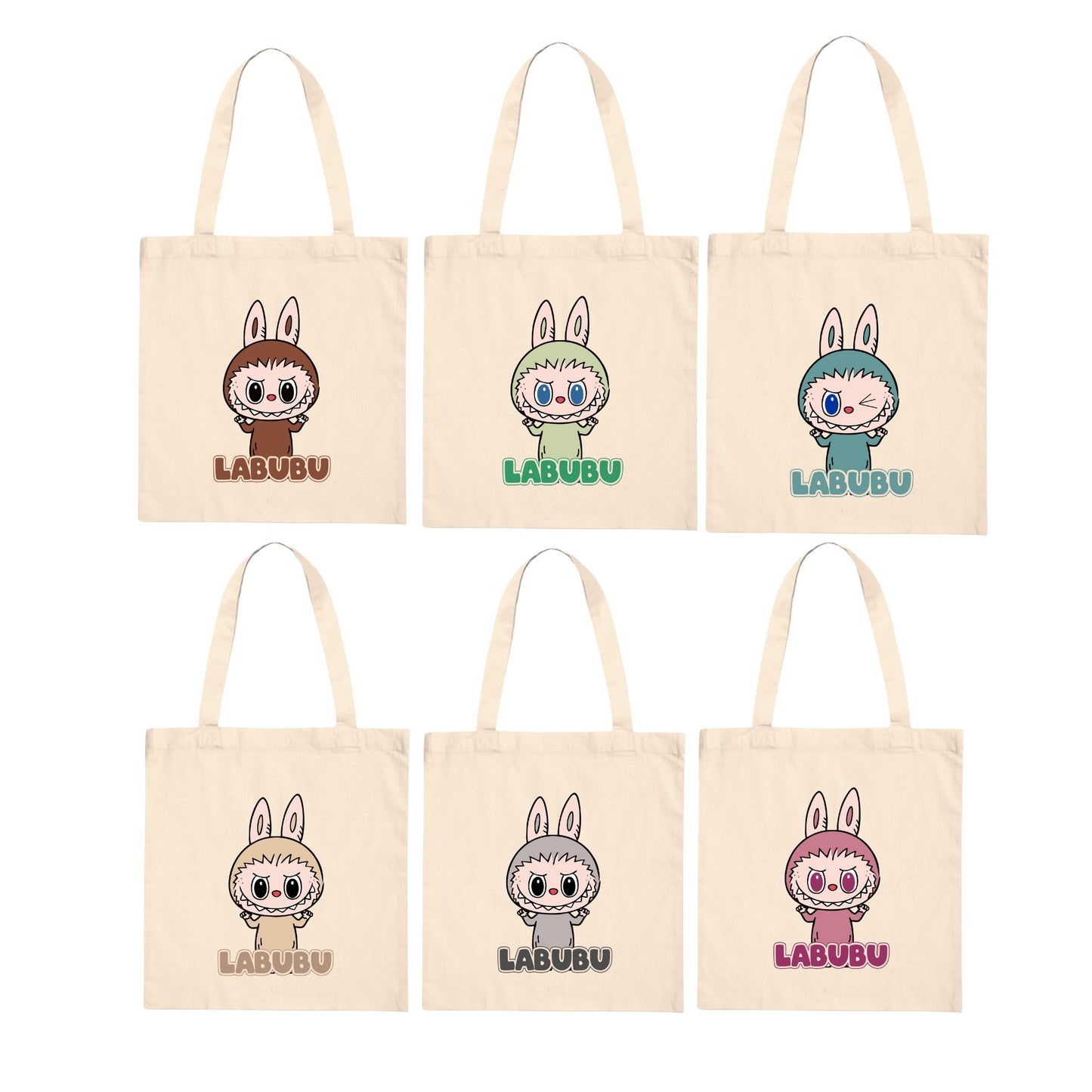 Labubu Monster Tote Bags