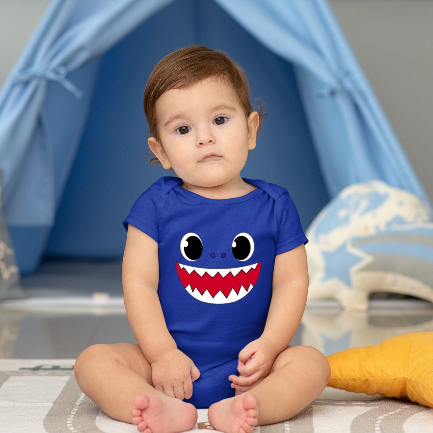 Baby Character Onesies - Daddy Shark