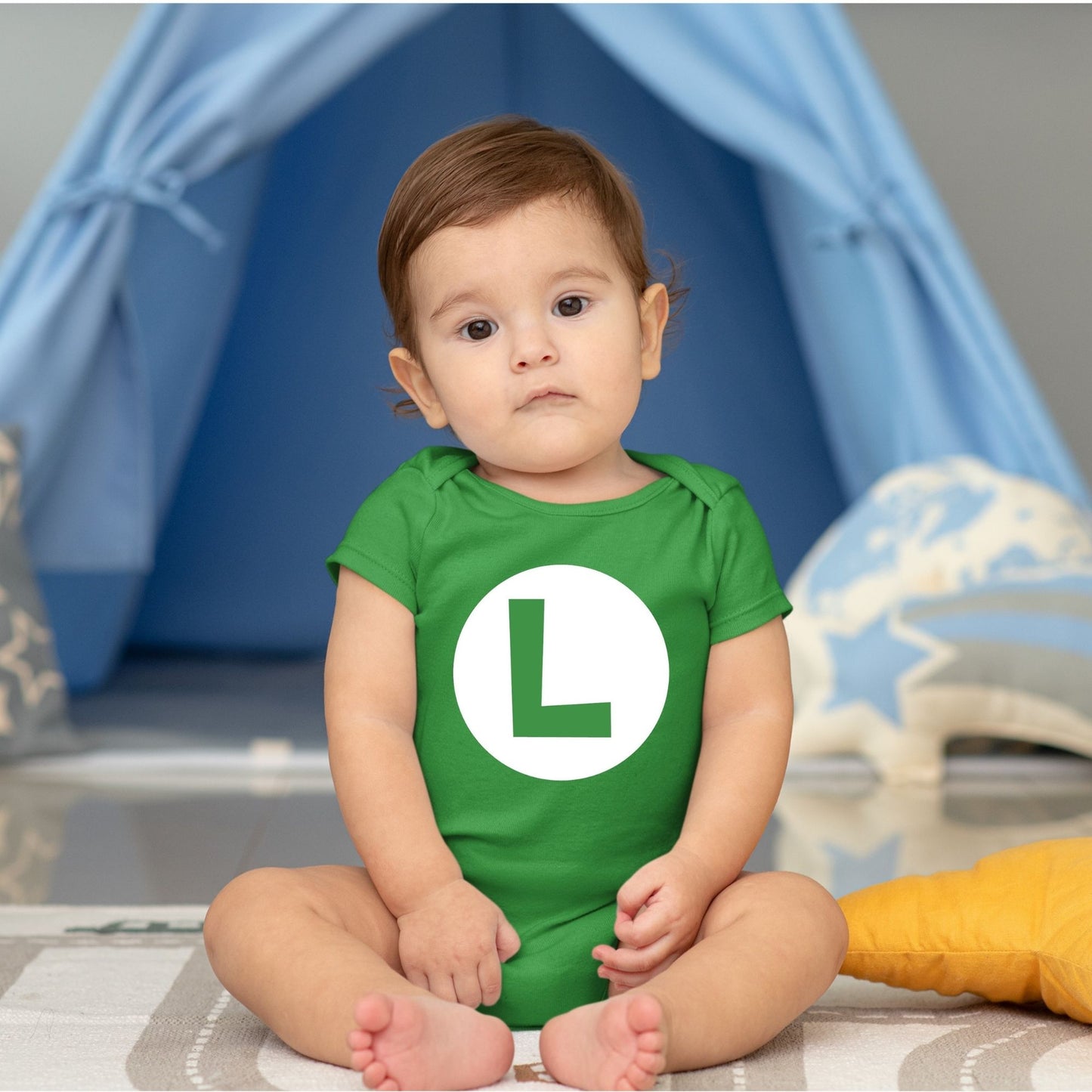 Baby Character Onesies - Luigi