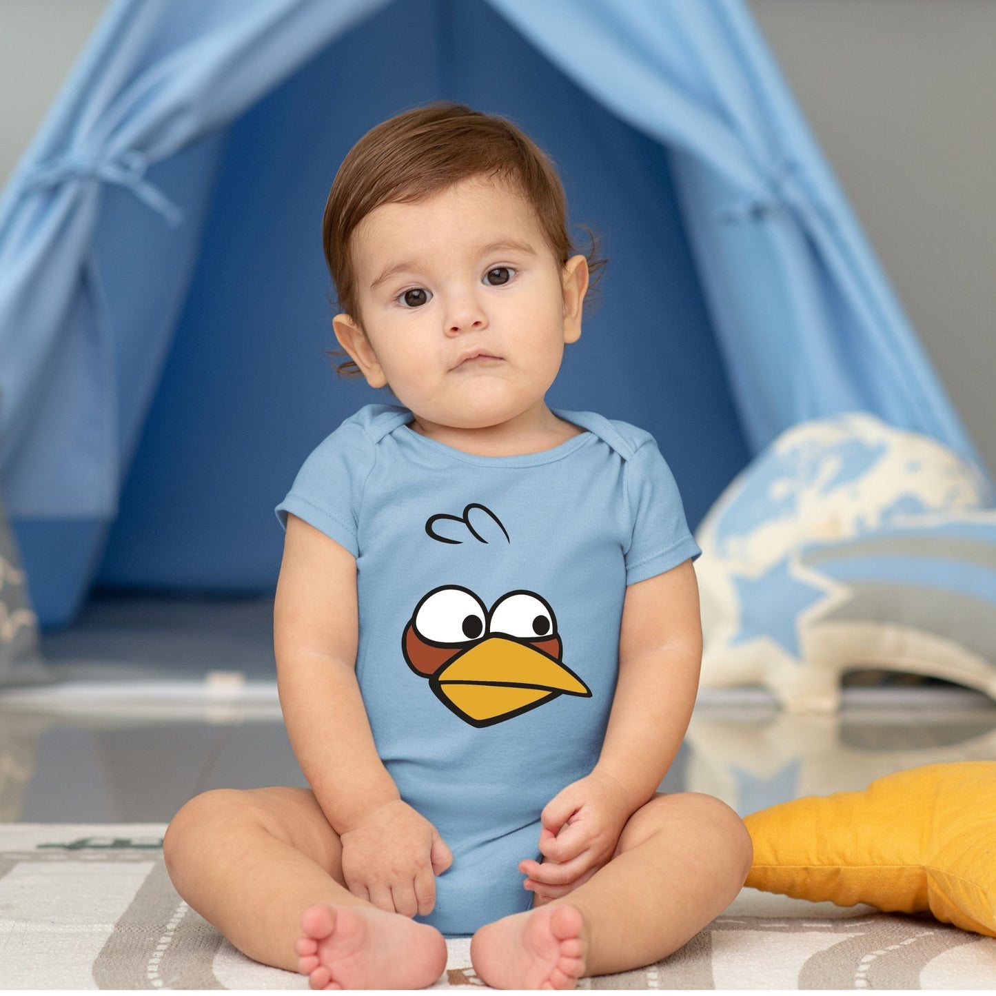 Baby Character Onesies - A-Bird The Blues