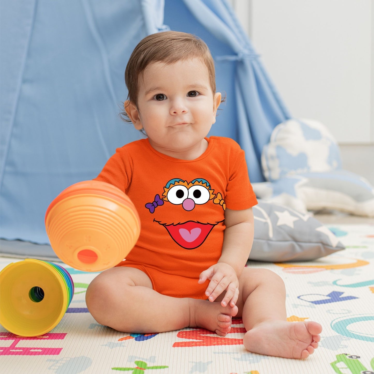 Baby Character Onesies - Sesame St. Zoe