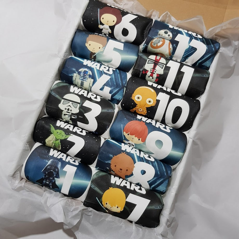 Baby Custom Monthly Onesies - Set