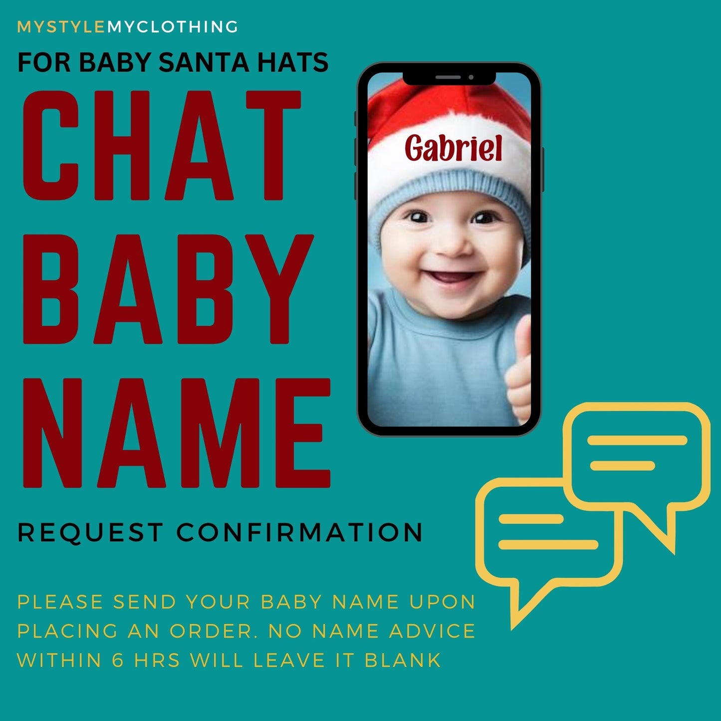 Baby QR Code Personalized Christmas Holiday Insta Gift Onesies with Baby Name Santa Hat