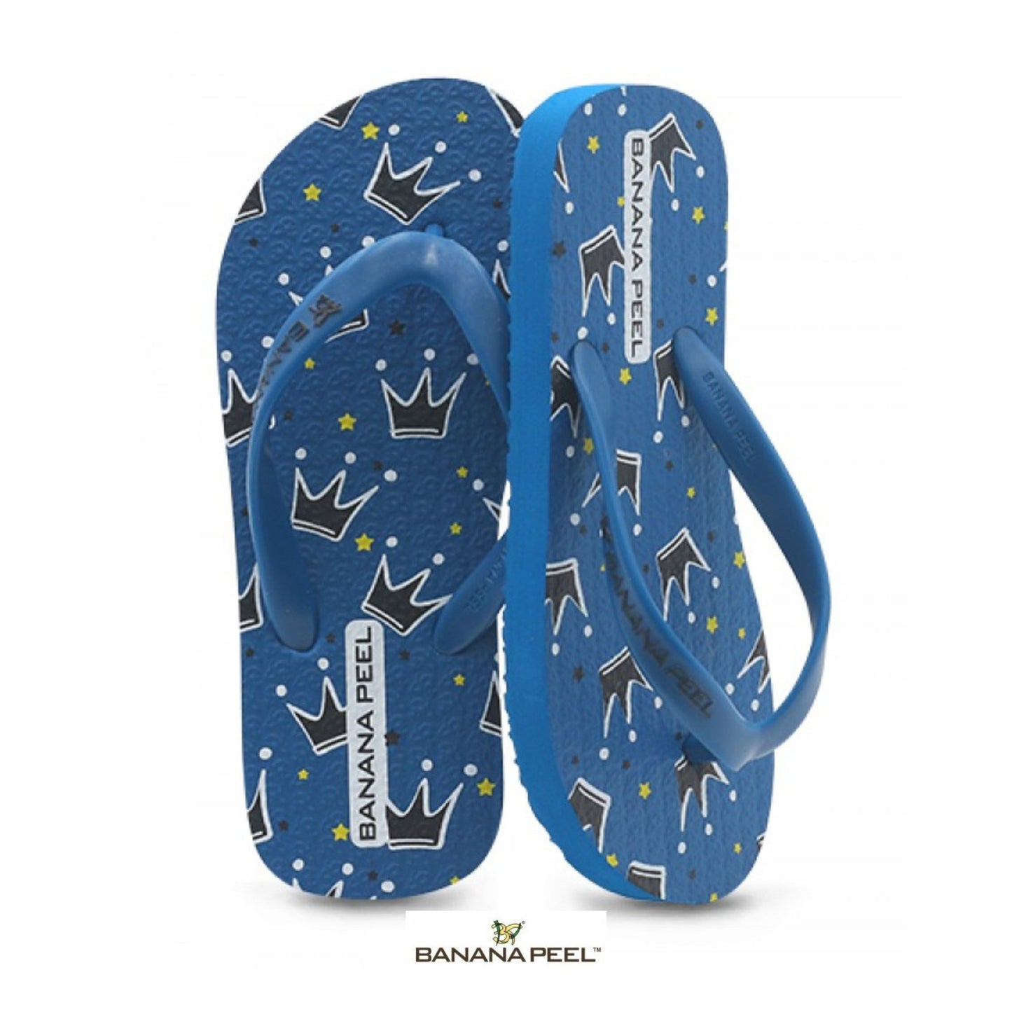 Banana Peel Boys Slippers Kids Kingly Tikes - Crown of Kings