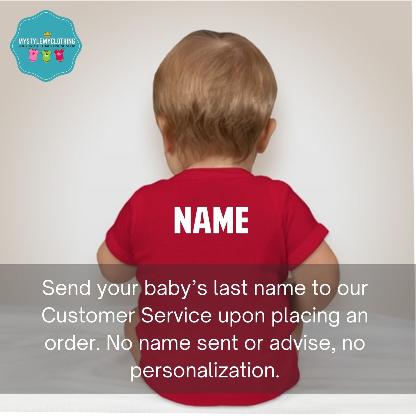 Baby Character Onesies with FREE Name Back Print  Angry Bird Red