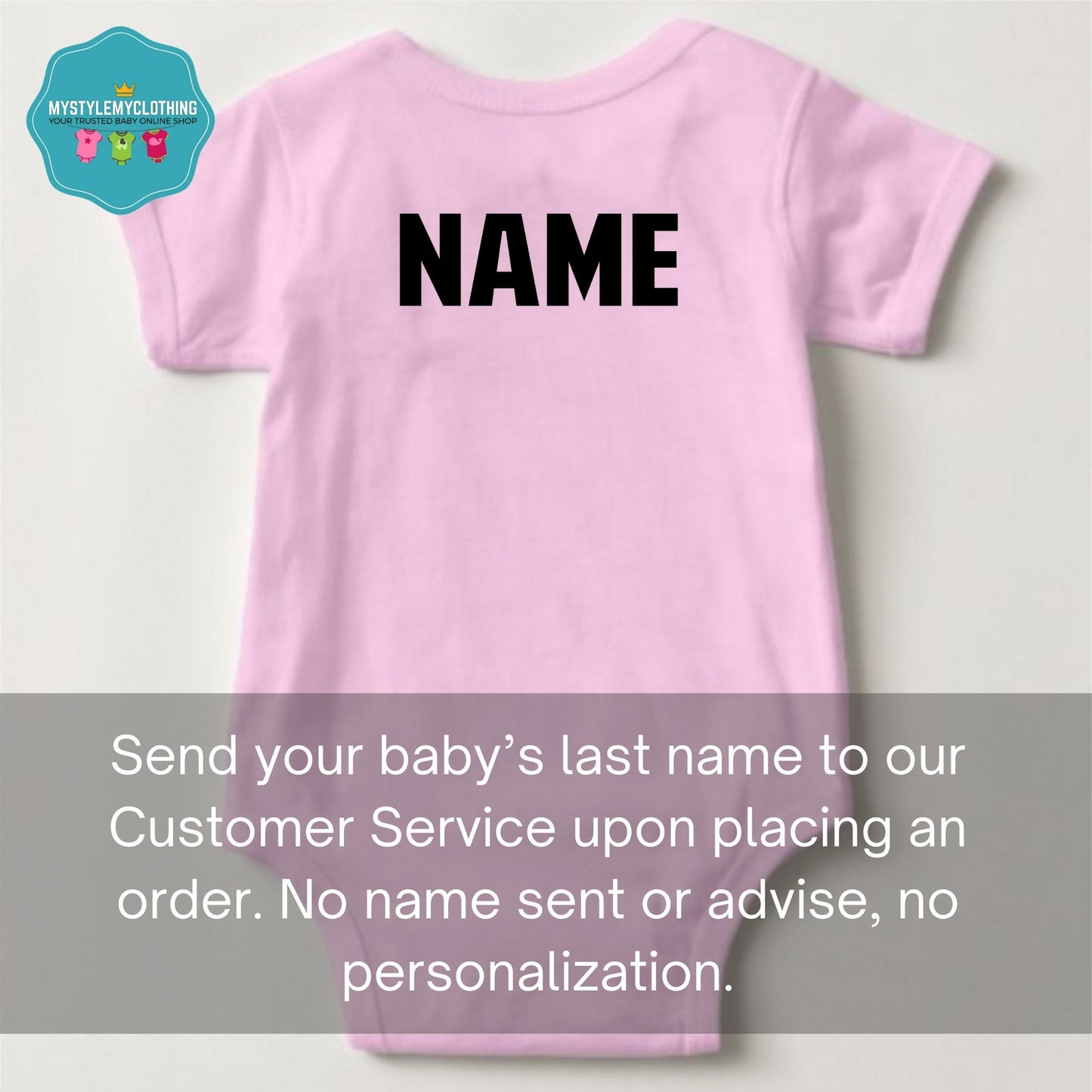 Baby Character Onesies with FREE Name Back Print - Adventure Time Princess Bubblegum