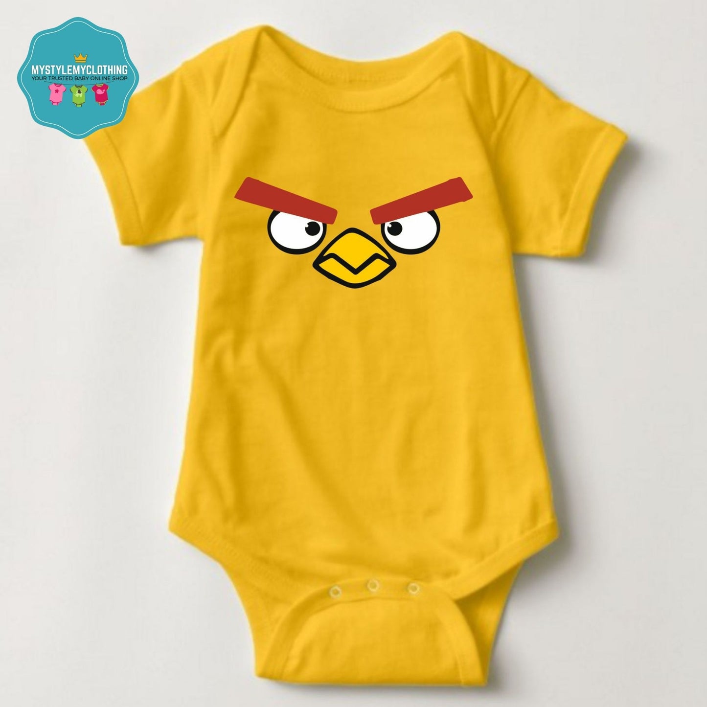 Baby Character Onesies with FREE Name Back Print - AB Chuck