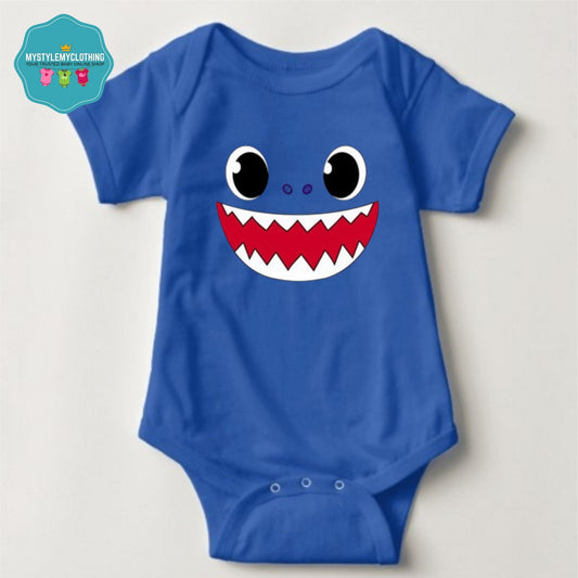 Baby Character Onesies - Daddy Shark