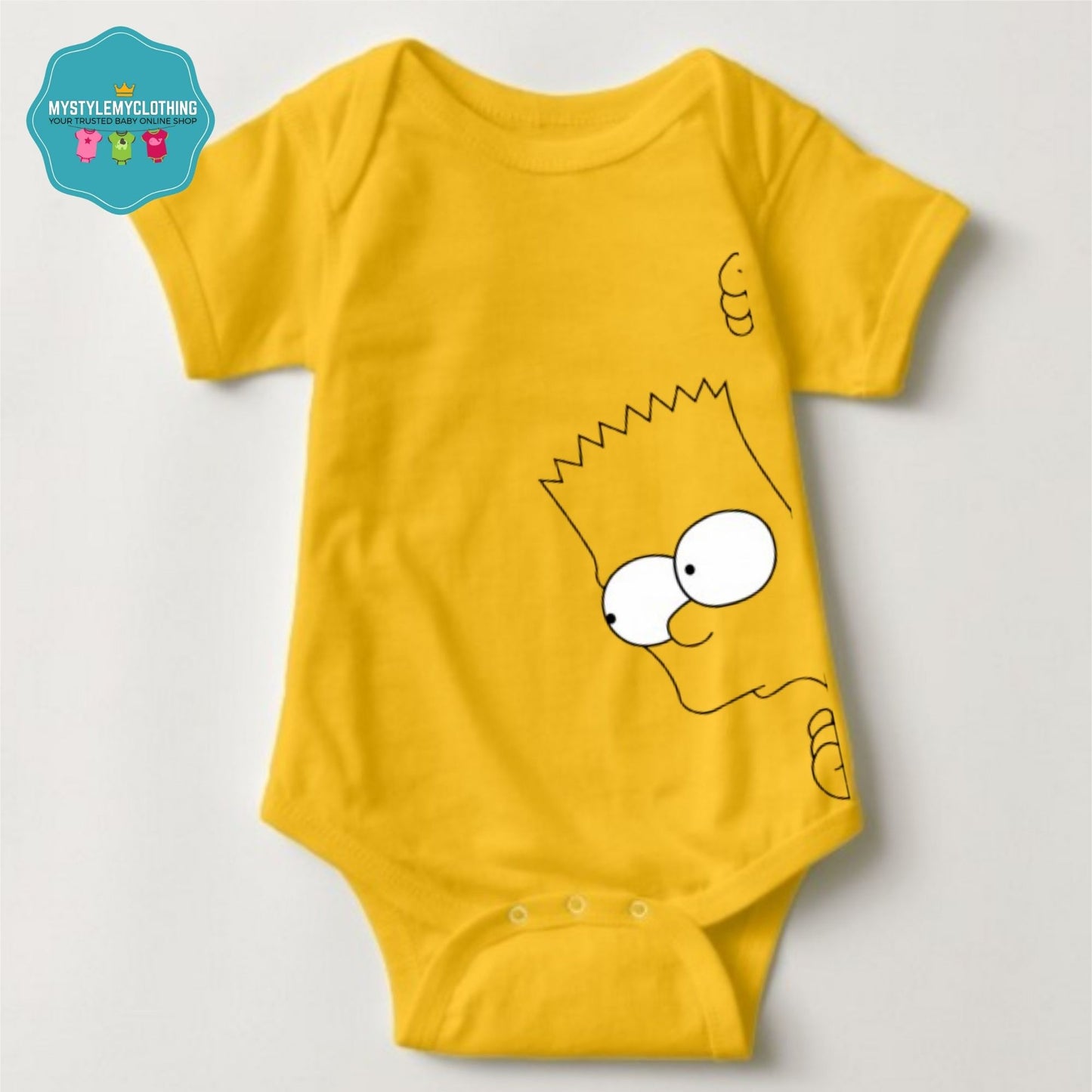 Baby Character Onesies - Bart