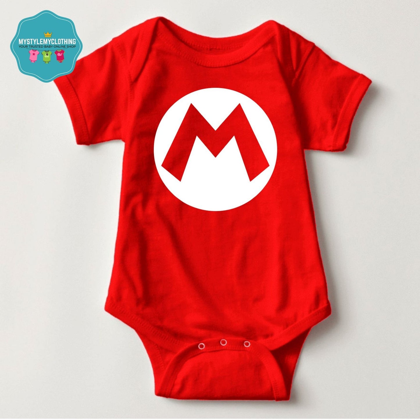 Baby Character Onesies - Mario