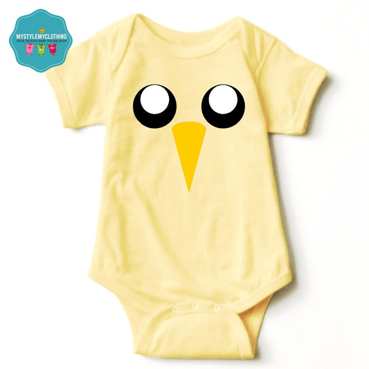 Baby Character Onesies - Adventure Time Gunter yellow