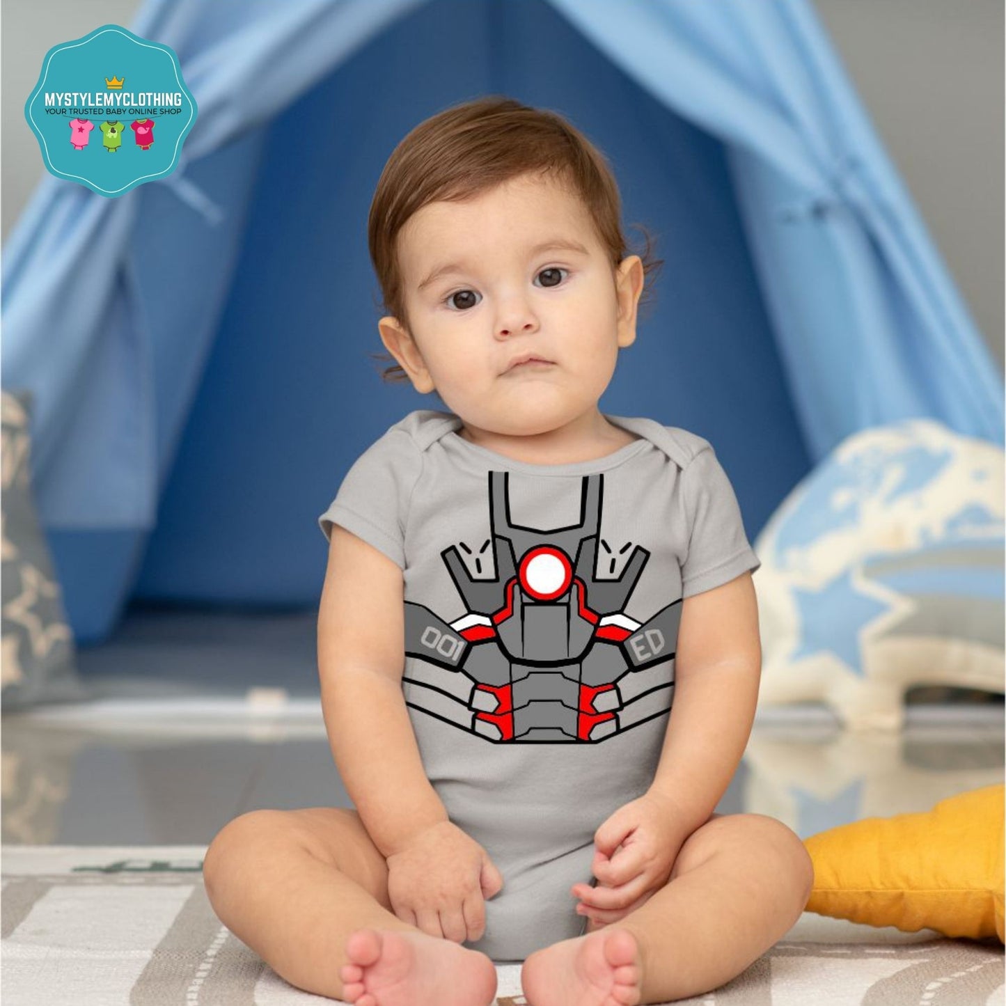 Baby Superhero Onesies - War Machine