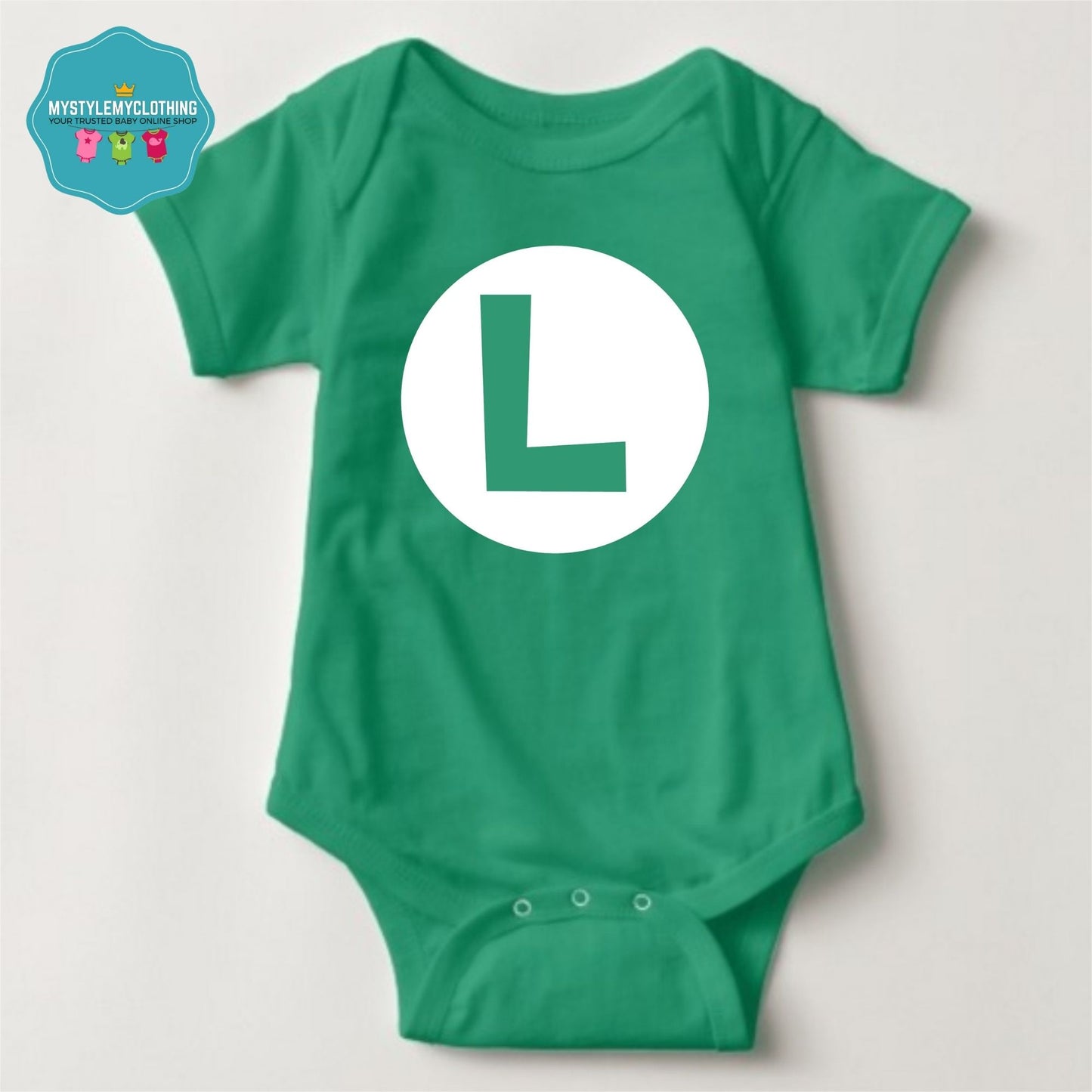 Baby Character Onesies - Luigi