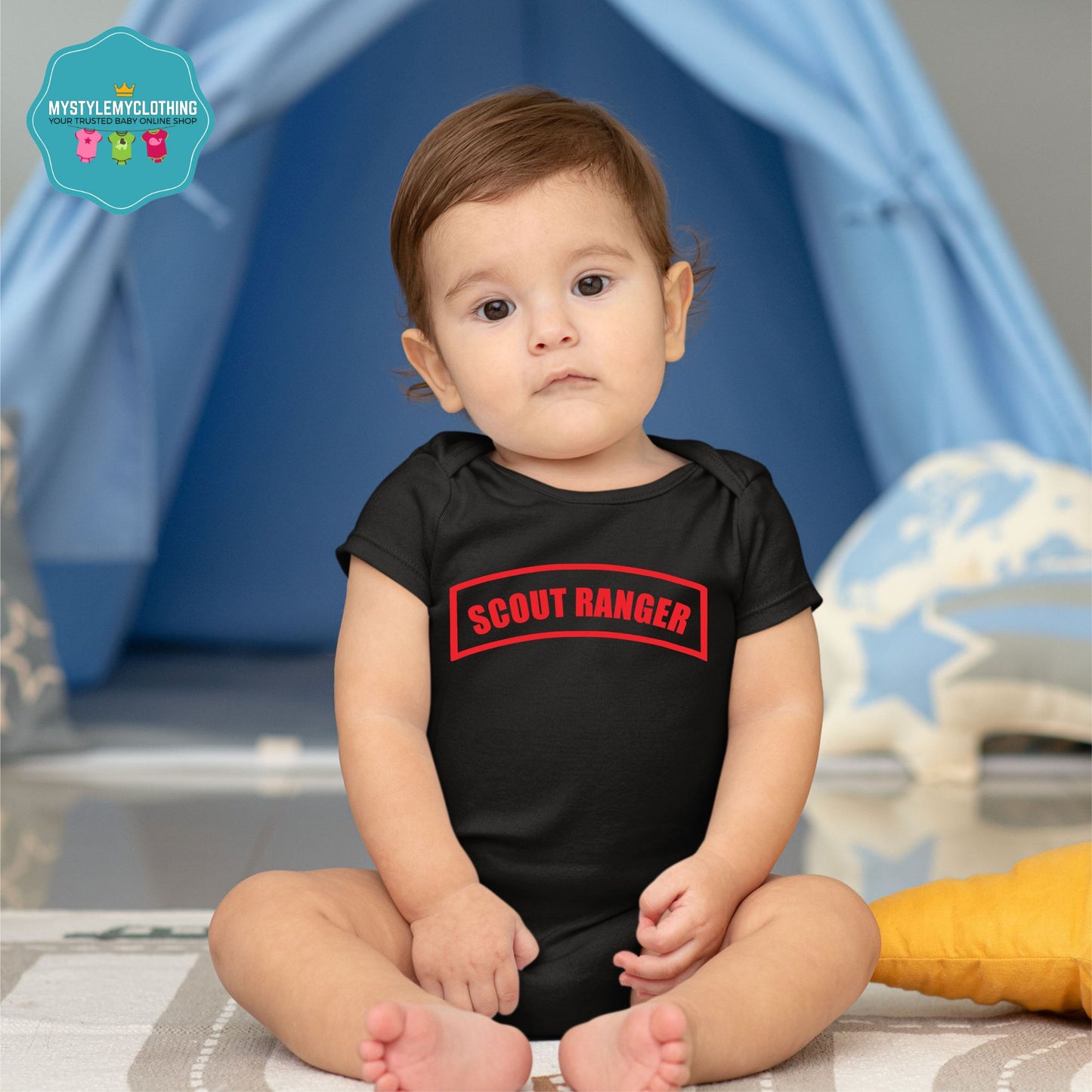 Baby Career Onesies with FREE Name Back Print -Scout-Ranger