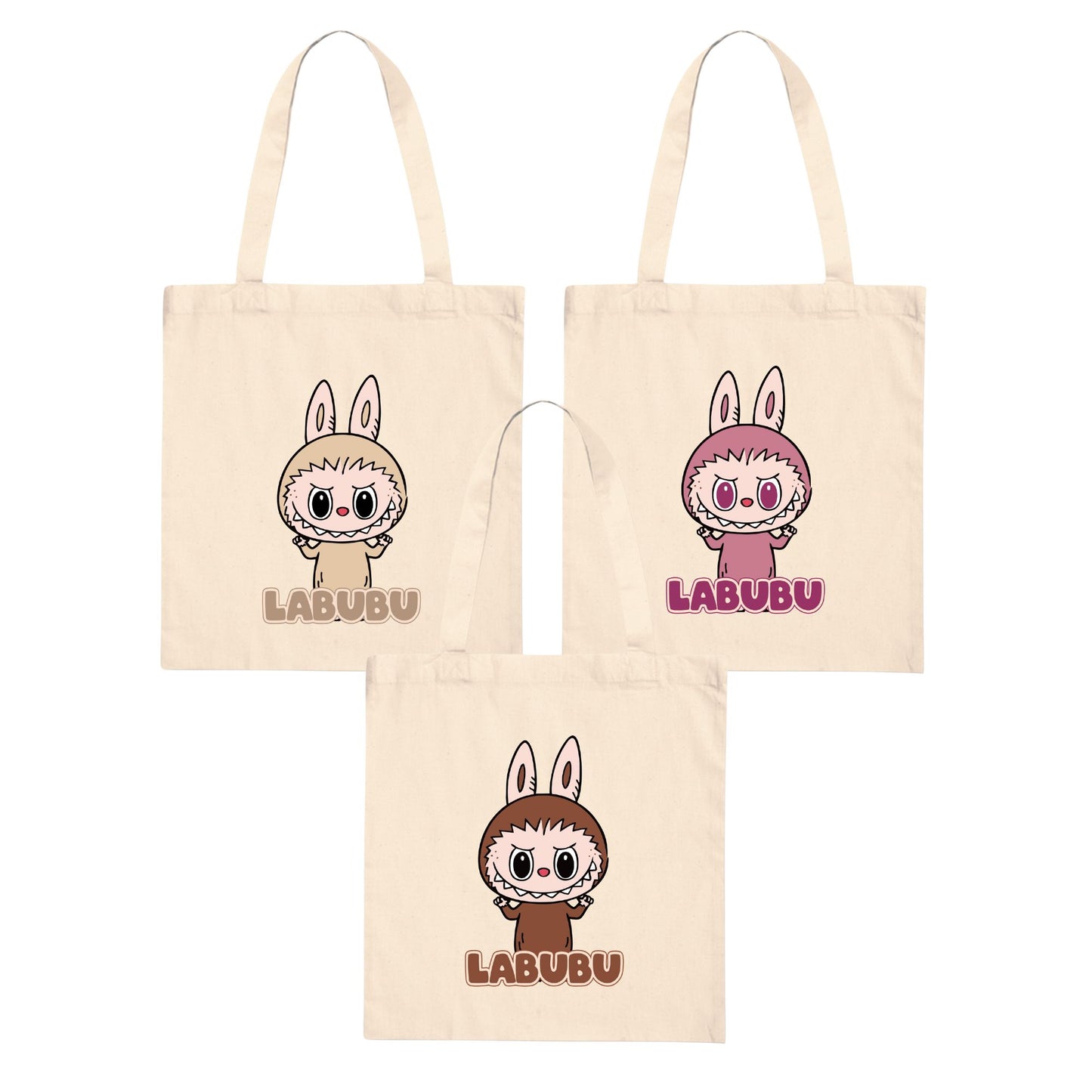 Labubu Monster Tote Bags