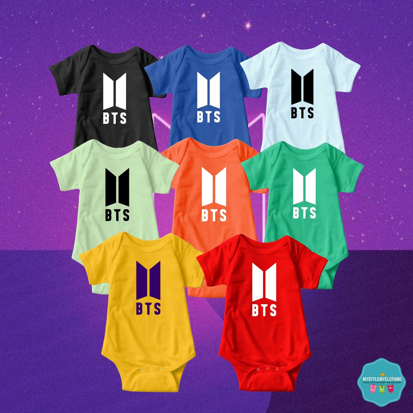 Baby Statement Onesies  - KPOP BTS