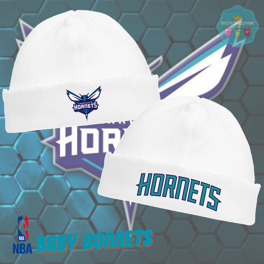 Baby Basketball Bonnets - Hornets