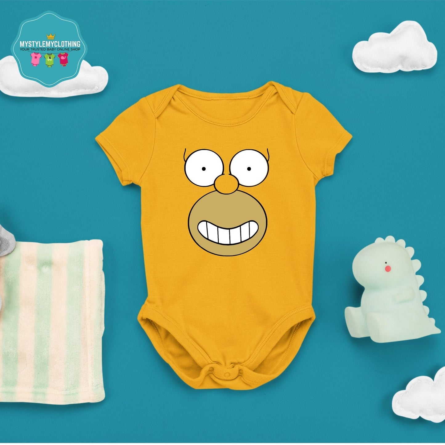 Baby Character Onesies - Homer