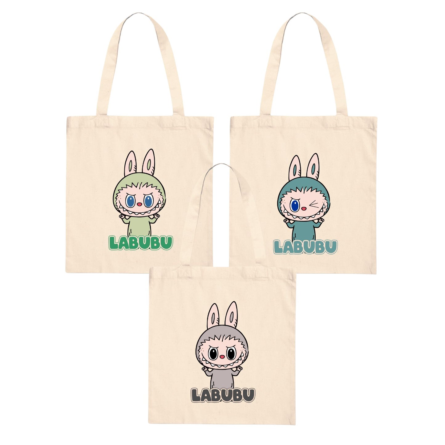 Labubu Monster Tote Bags