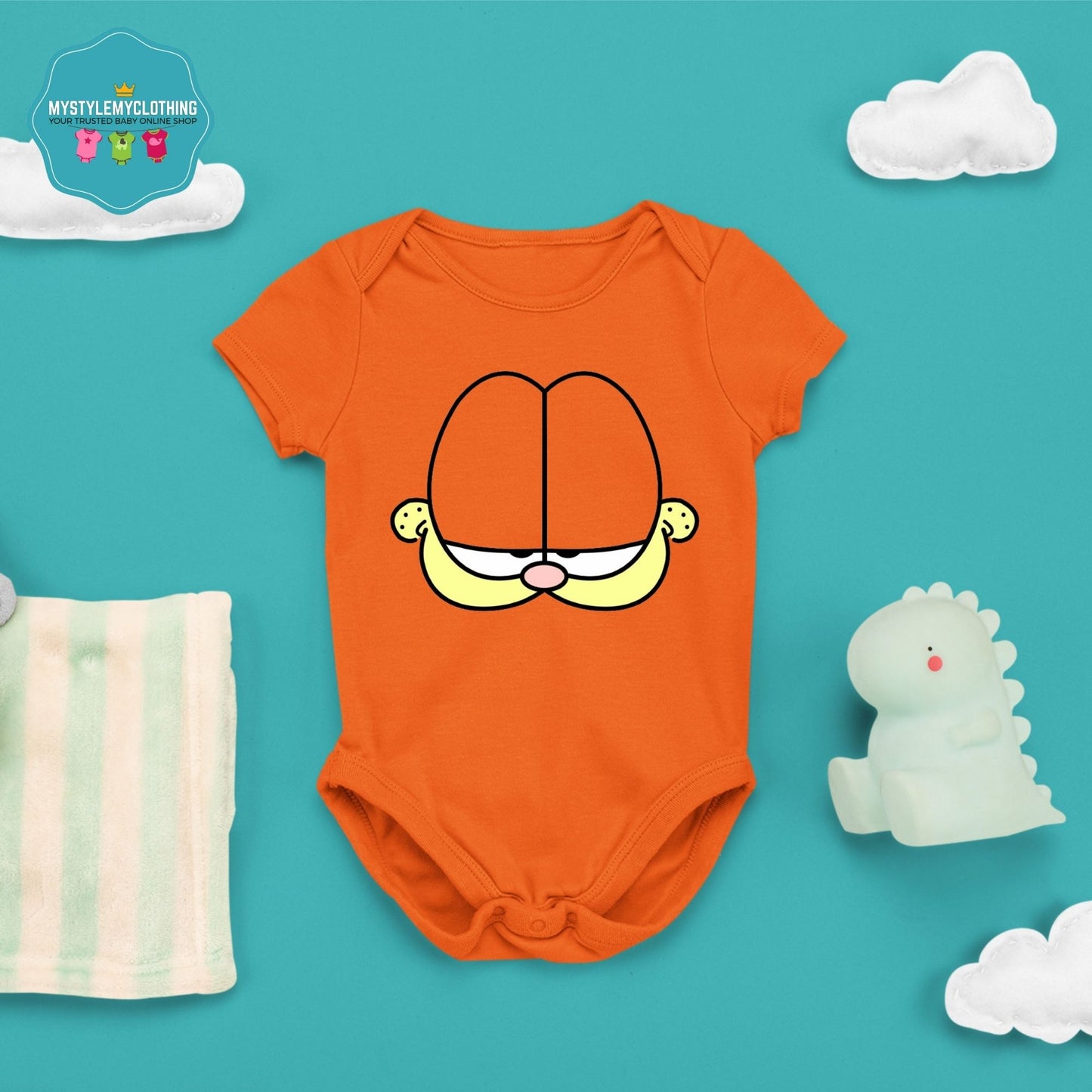 Baby Character Onesies - Garfield