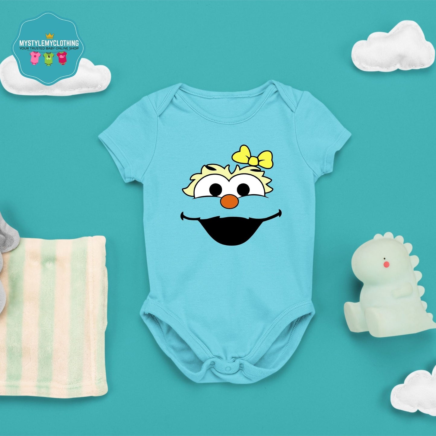 Baby Character Onesies - Sesame St. Rosita