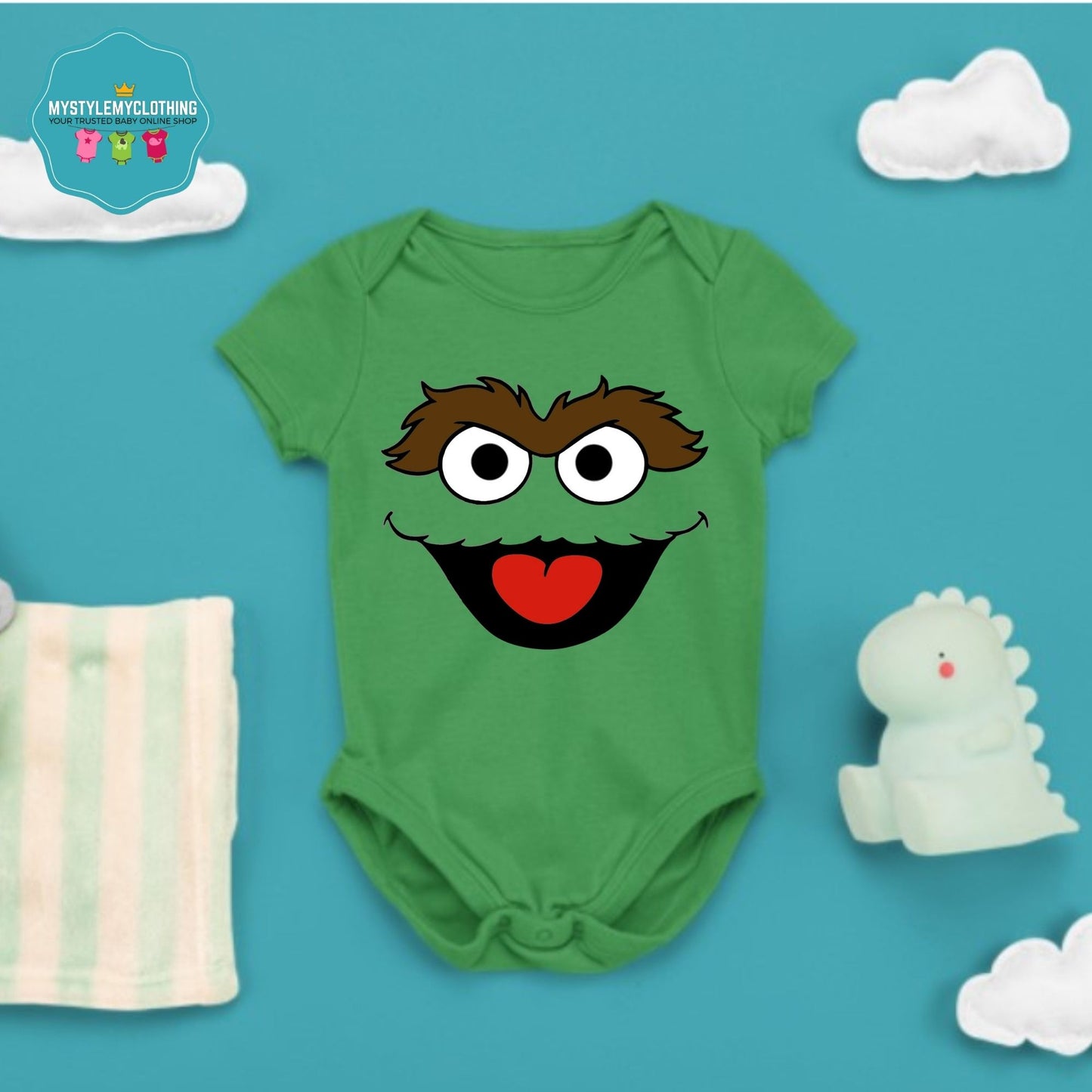 Baby Character Onesies - Oscar