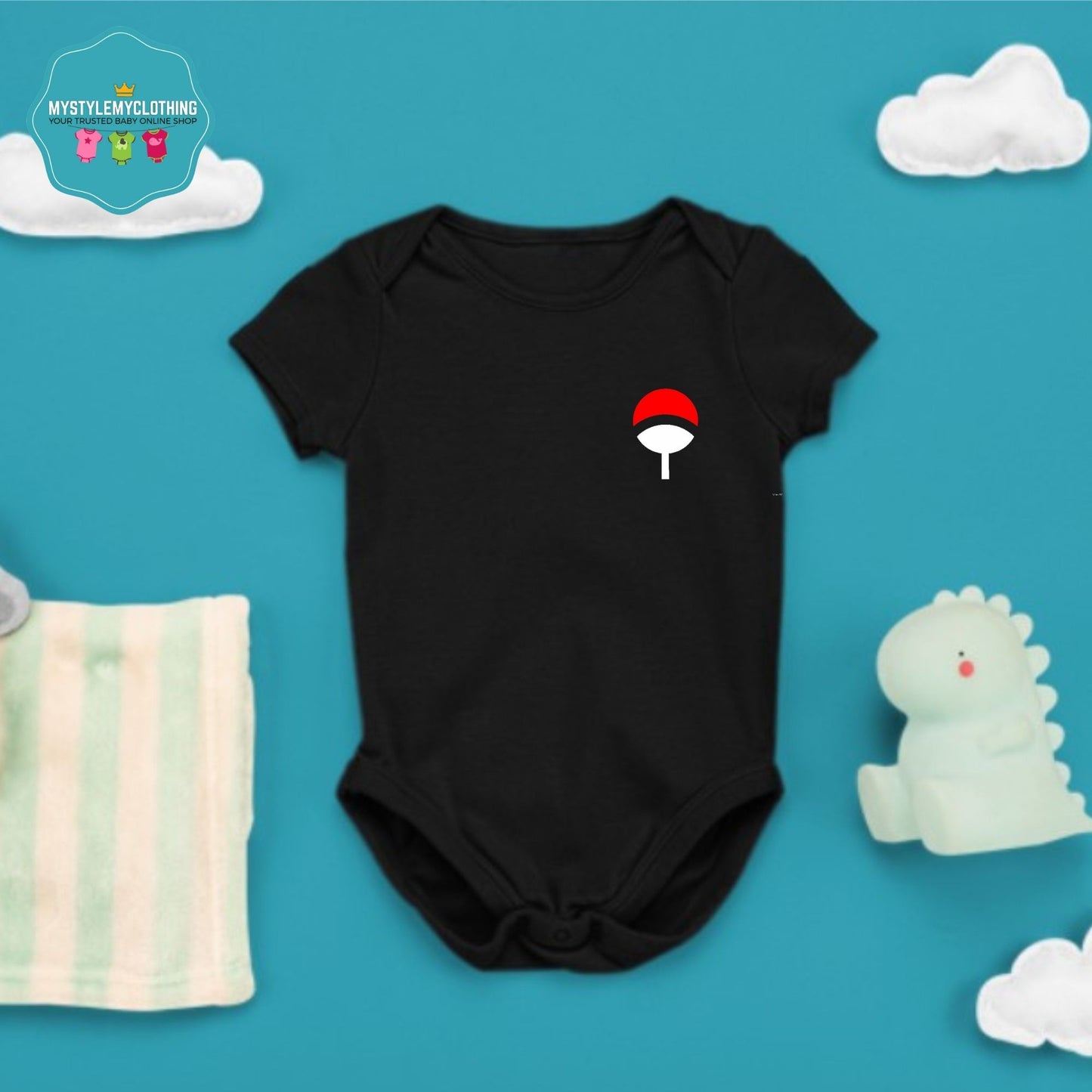 Baby Character Onesies - Uchiha Clan II