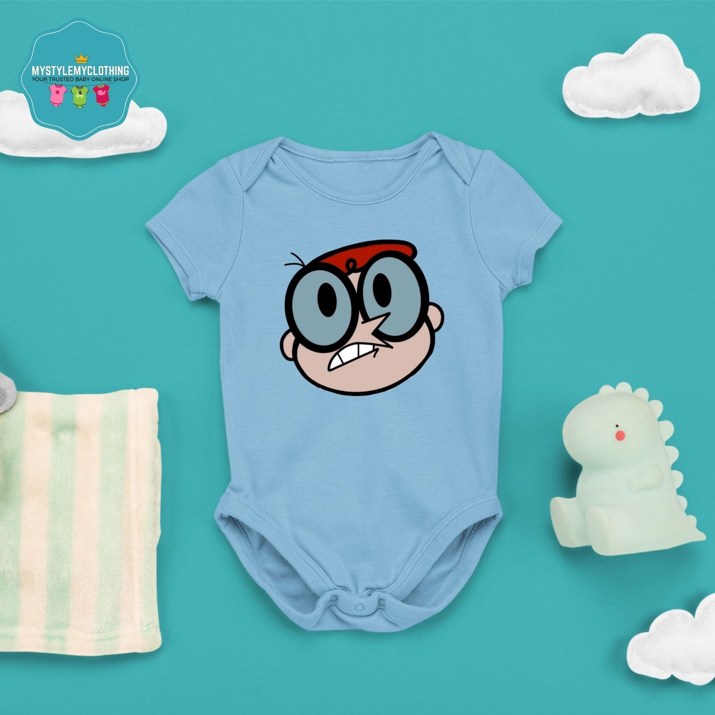 Baby Character Onesies - Dexter Lab 2