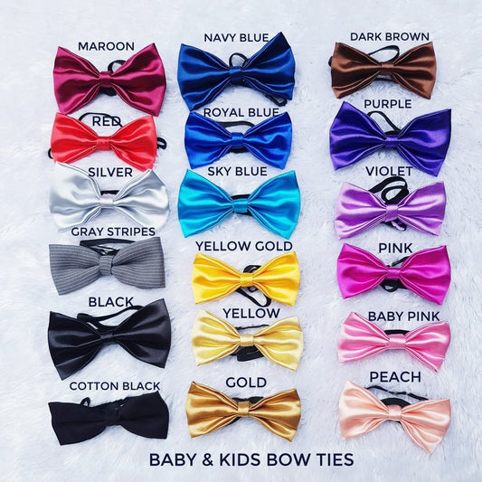 Baby & Kids Satin Bow Tie