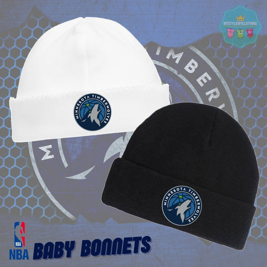 Baby Basketball Bonnets - Minnesota Timberwolves