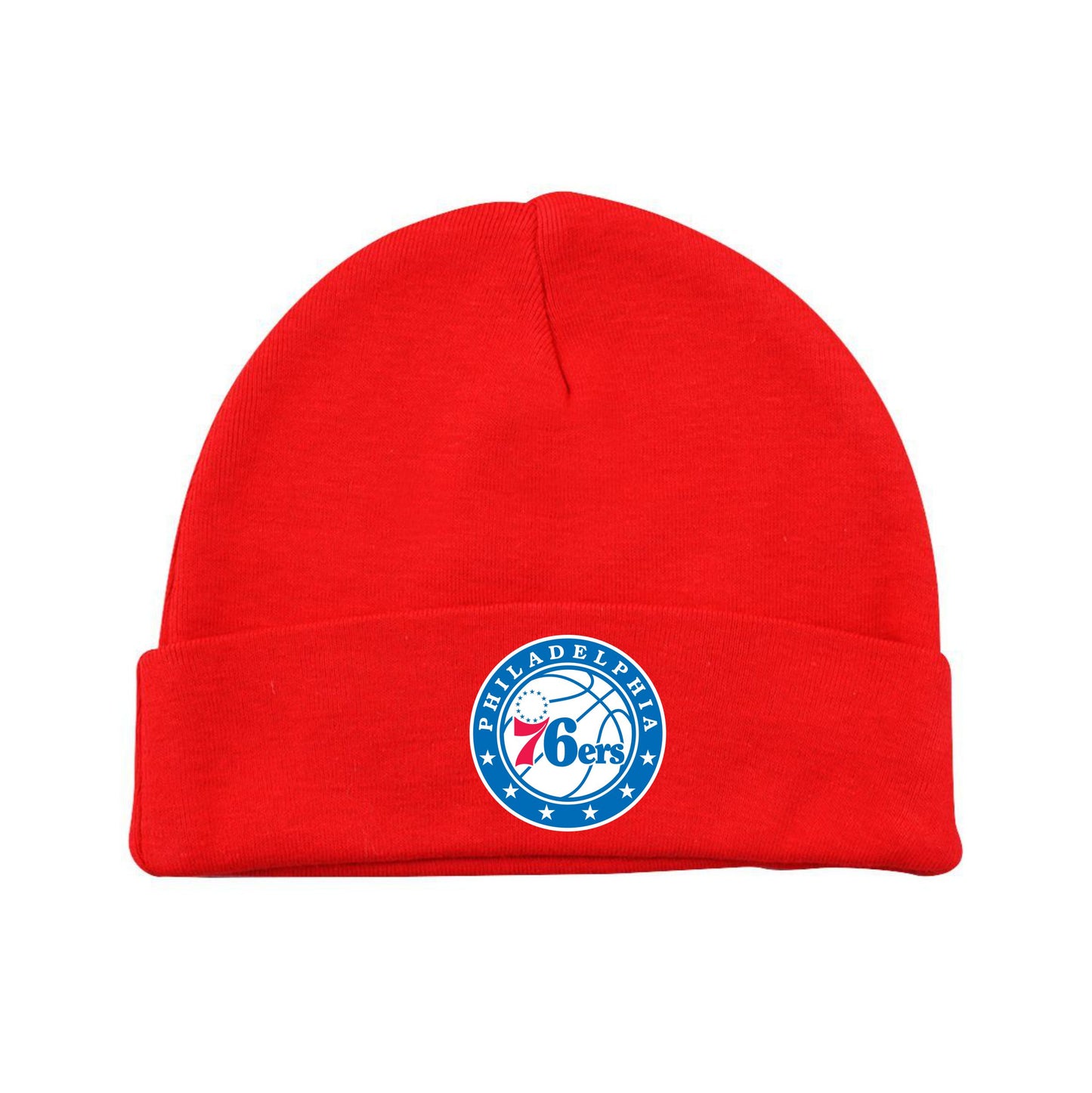 Baby Basketball Bonnets - Philadelphia Sixers