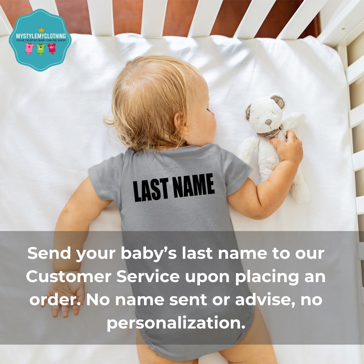 Baby Career Onesies with FREE Name Back Print -B.J.M.P-