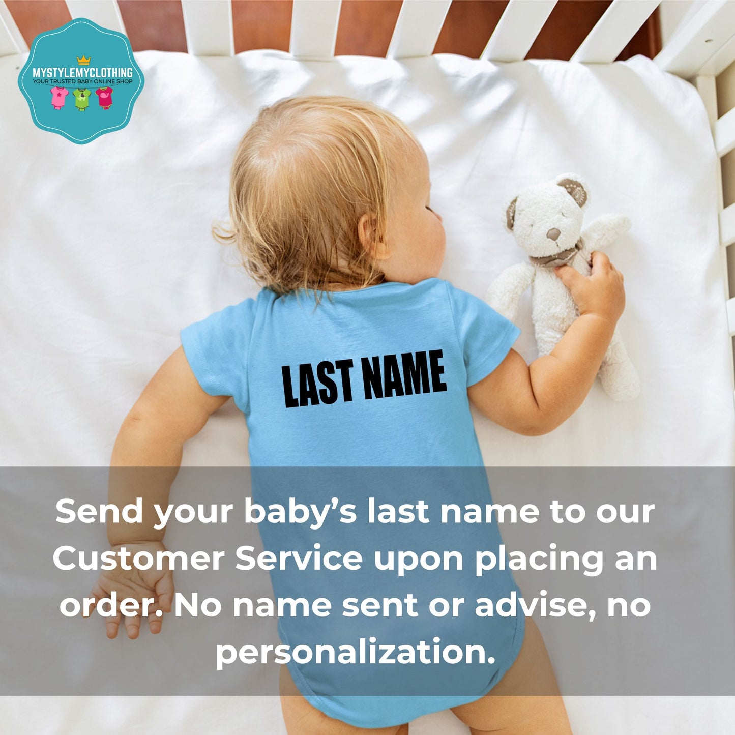 Baby Career Onesies with FREE Name Back Print -B.J.M.P-