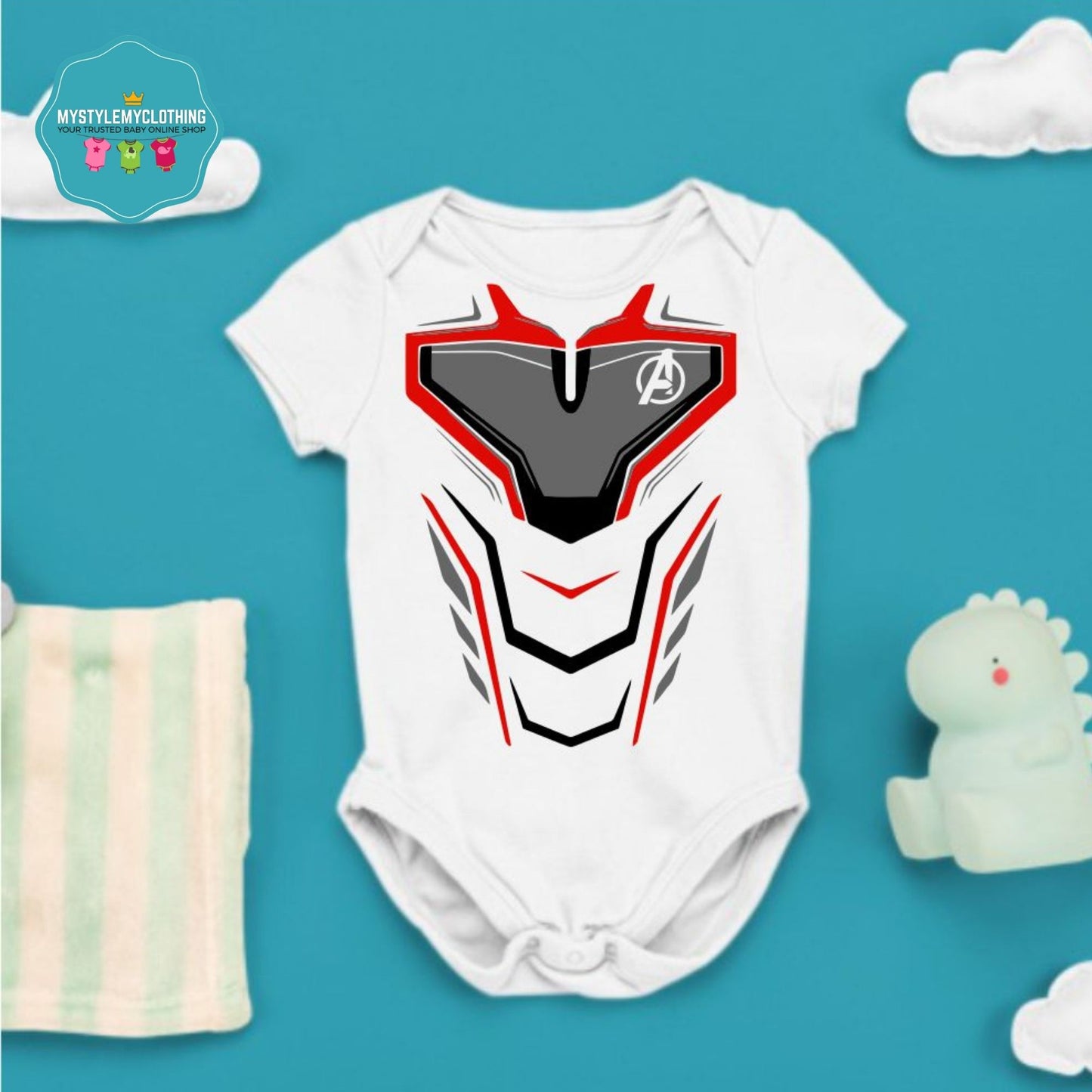 Baby Superhero Onesies - Avengers II