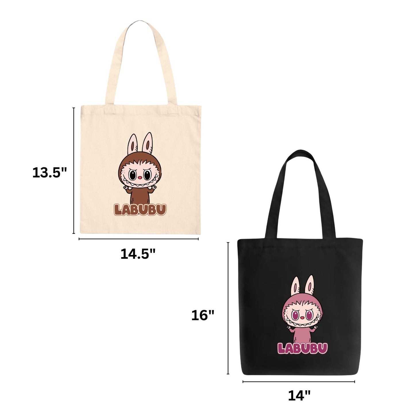 Labubu Monster Tote Bags