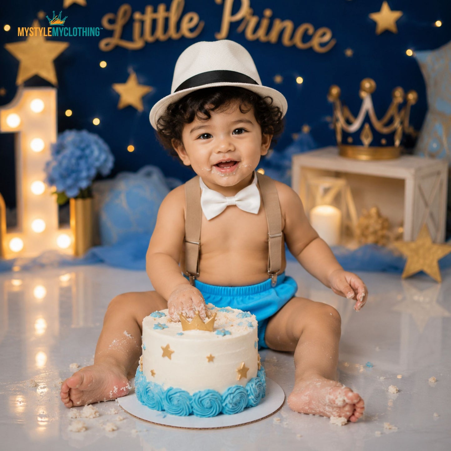 Baby Cake Smash Set - Little Man