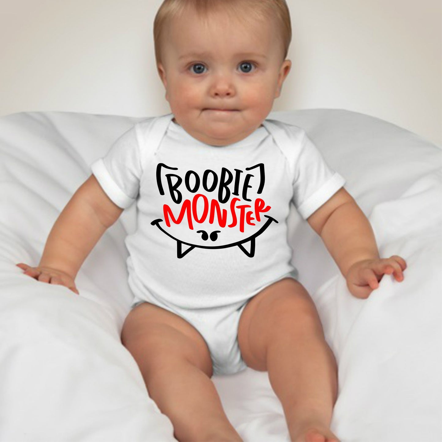 Baby Statement Onesies- Boobie Monster