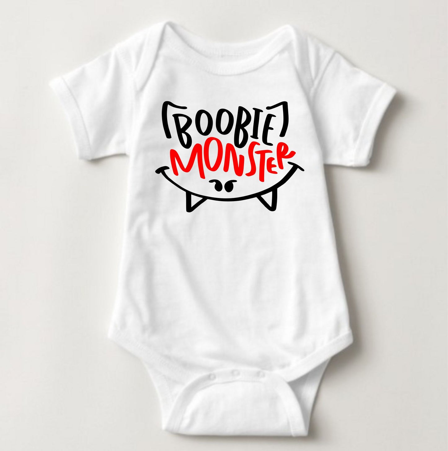 Baby Statement Onesies- Boobie Monster