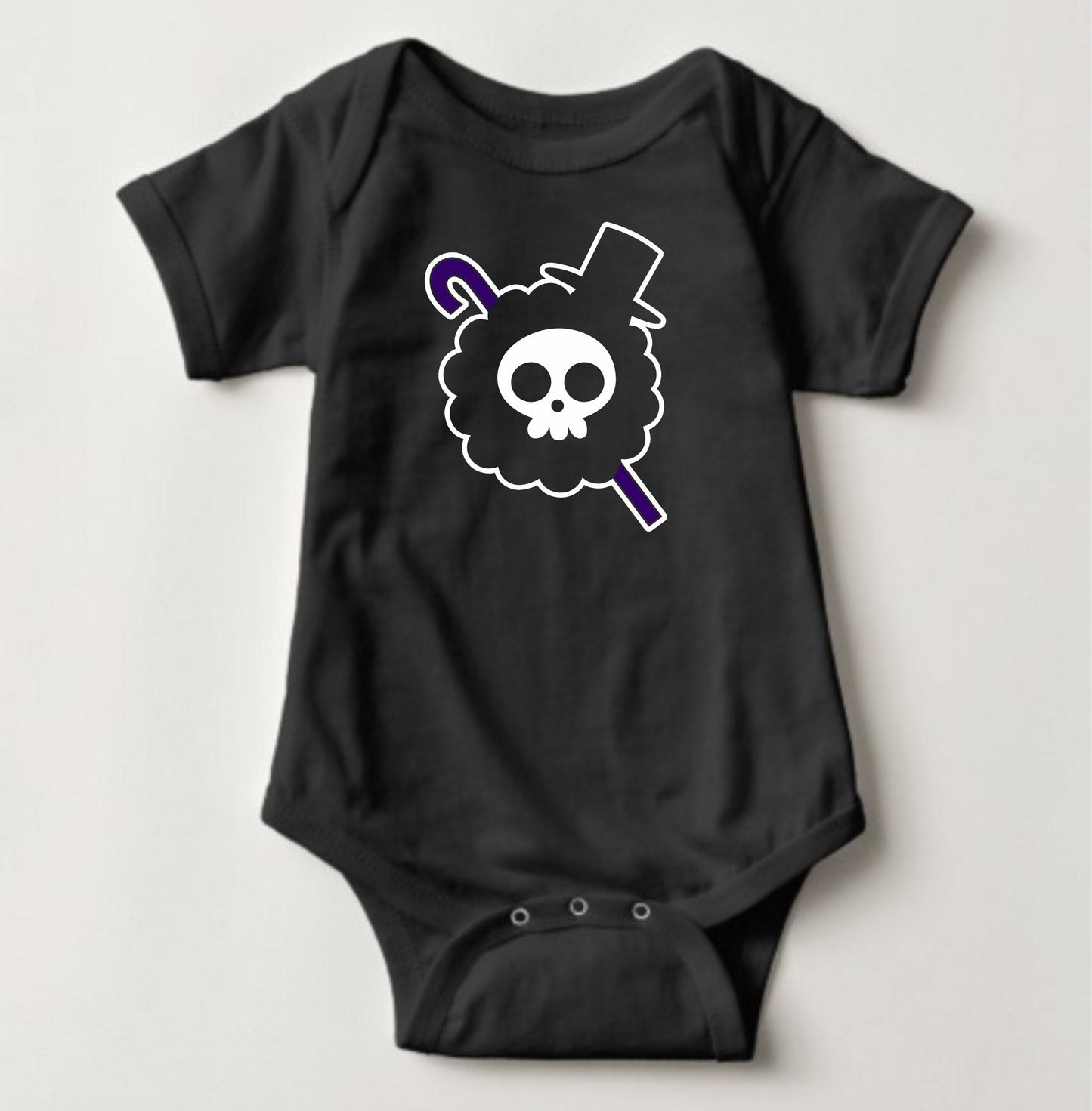 Baby Character Onesies - Jolly Roger One Piece Colored