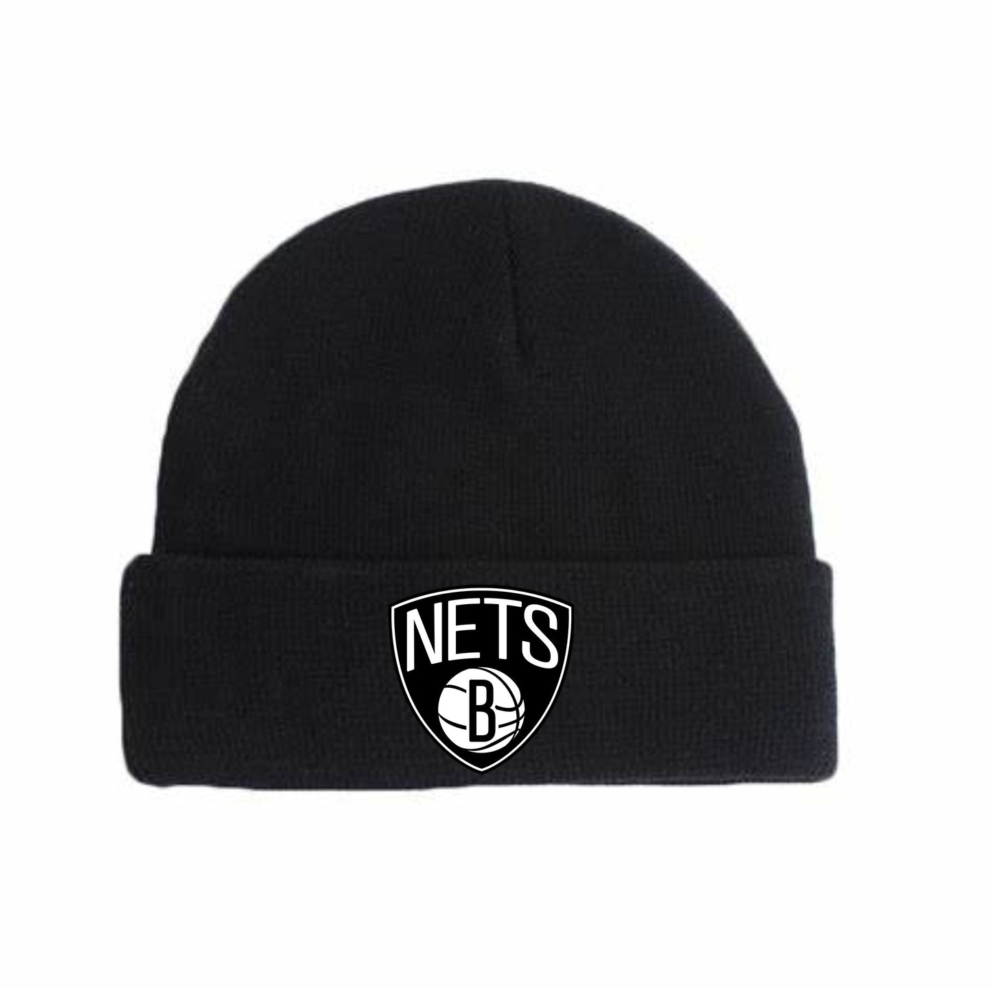 Baby Basketball Bonnets - Brooklyn Nets