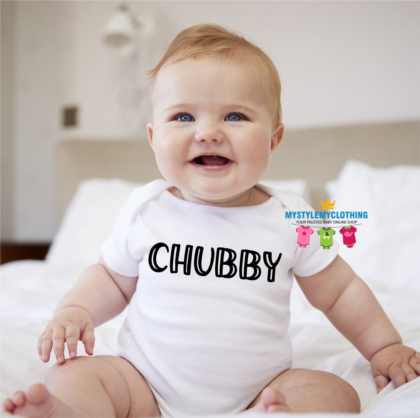 Baby Statement Onesies- Chubby