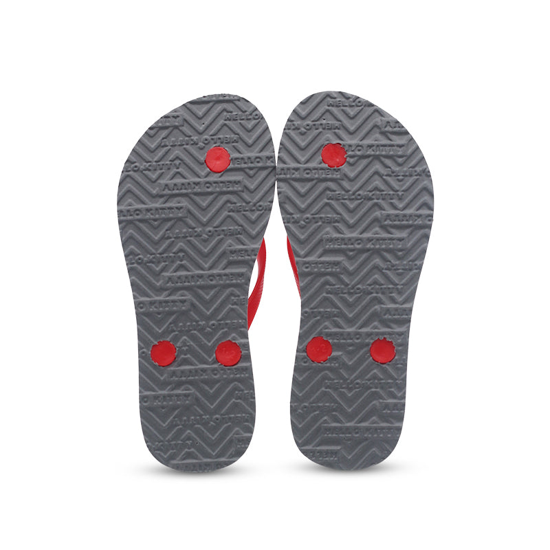 Banana Peel Girls Slippers Hello Kitty Snack - Dark Gray