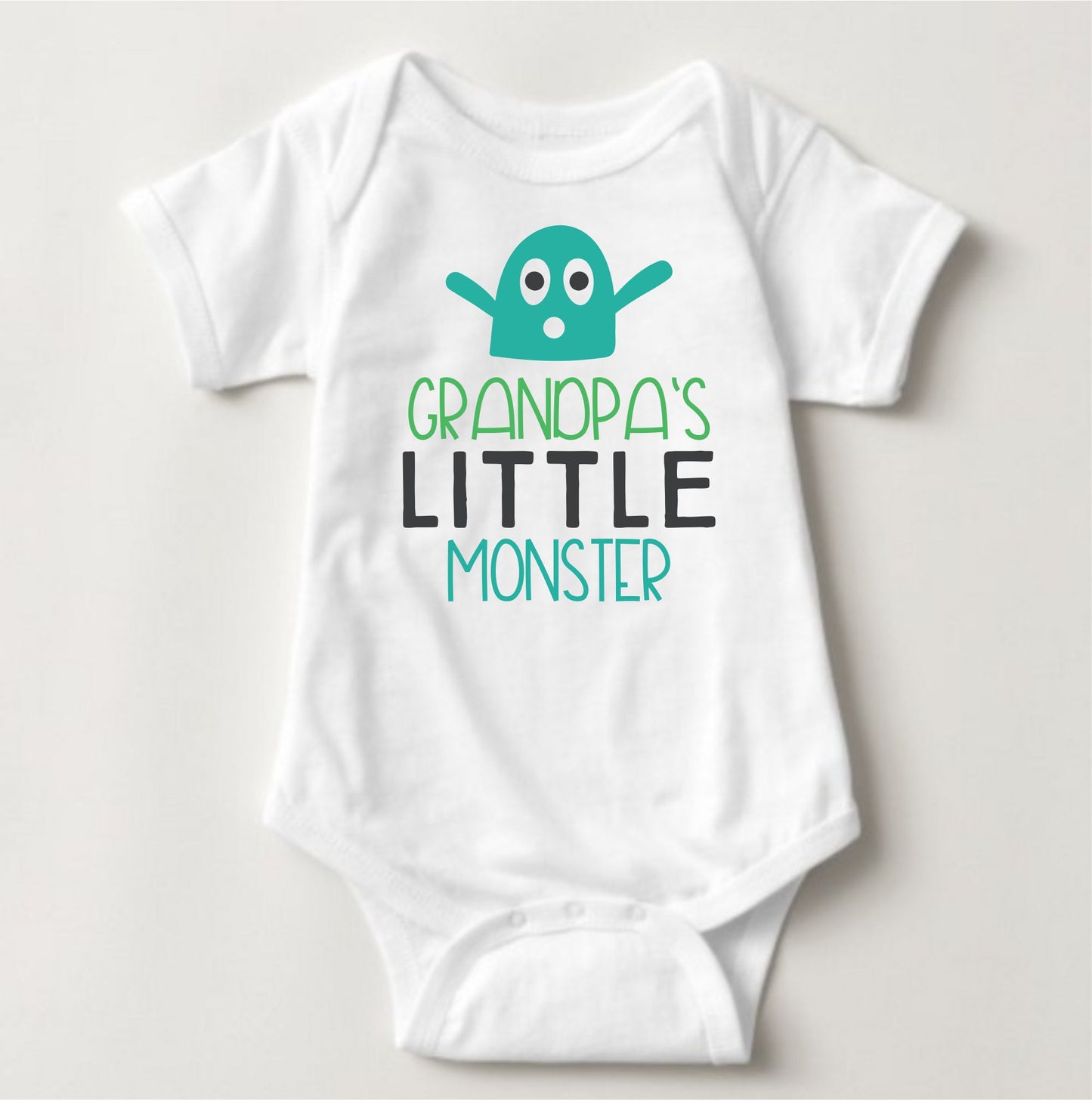 Baby Statement Onesies- Grandpa Lil Monster