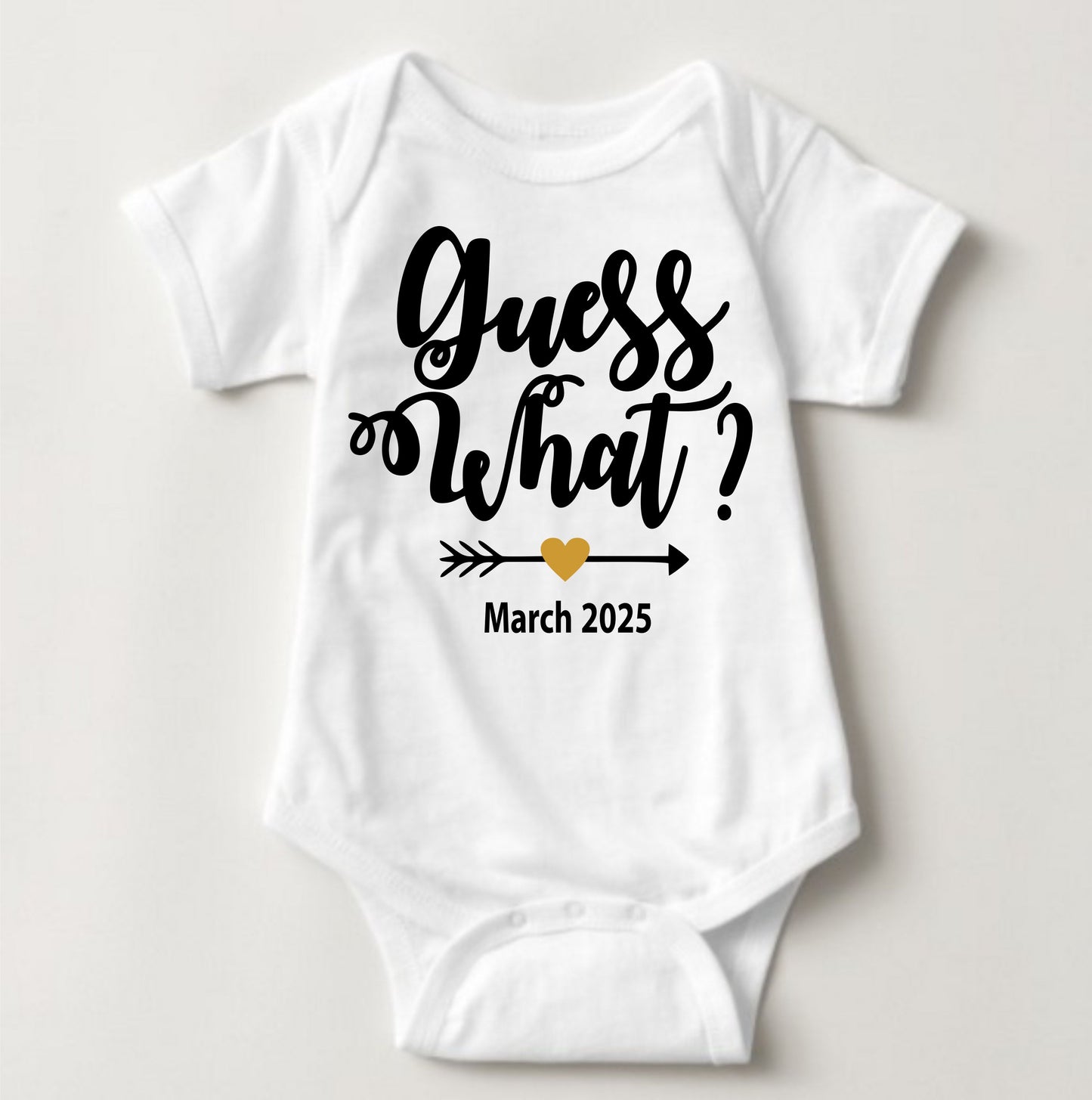 Pregnancy Announcement Baby Onesies