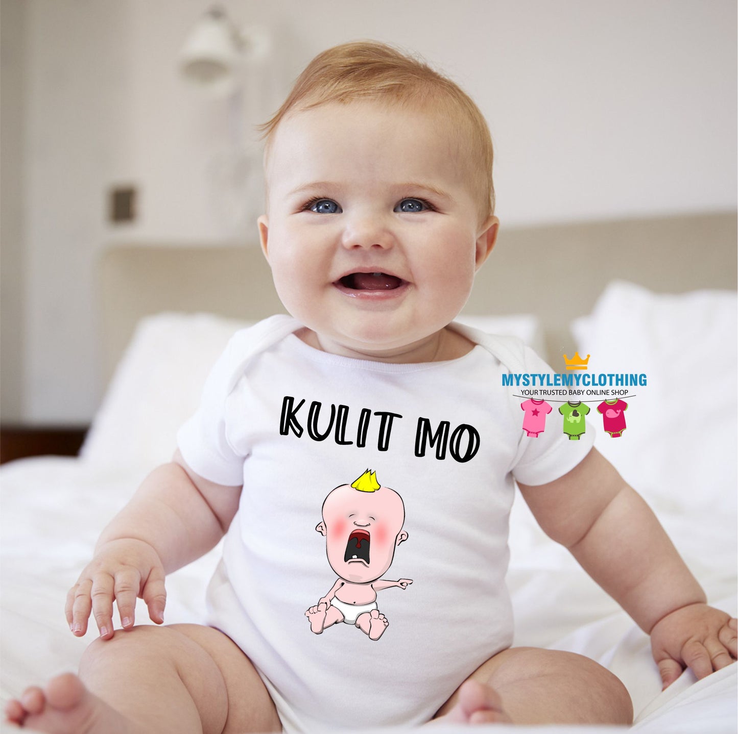 Baby Statement Onesies- Kulit Mo